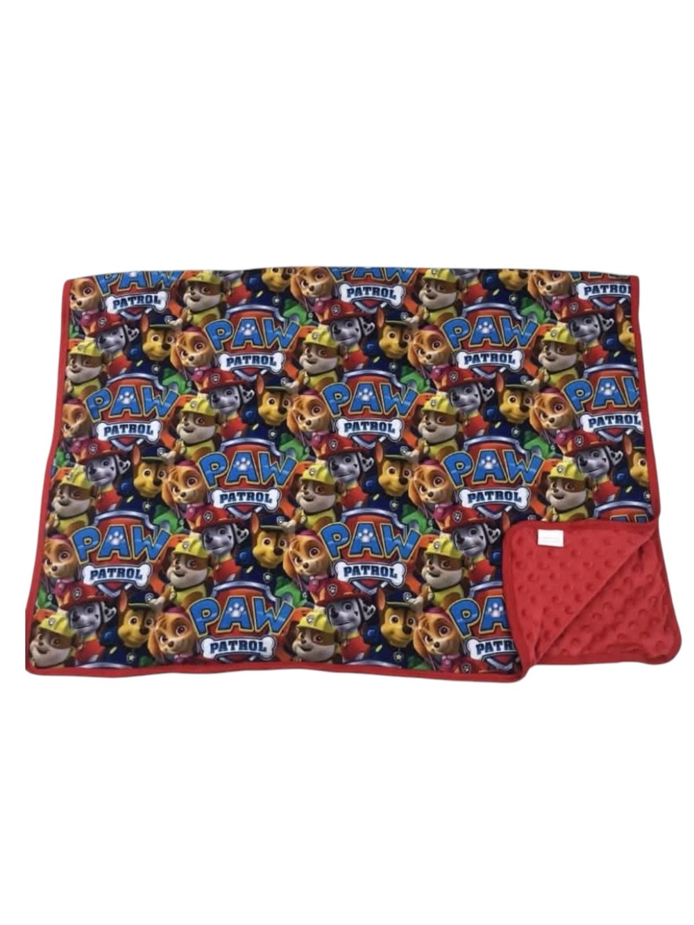 New Boutique Kids Unisex Bamboo Paw Patrol Blanket with a Minky Fleece Back Soft